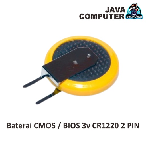 [ACC-0486] Baterai CMOS / BIOS 3v CR1220 2 PIN