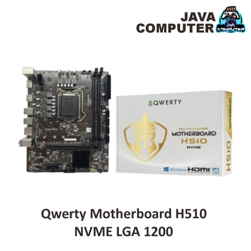 [MOBO-0153] Qwerty Motherboard H510 NVME LGA 1200