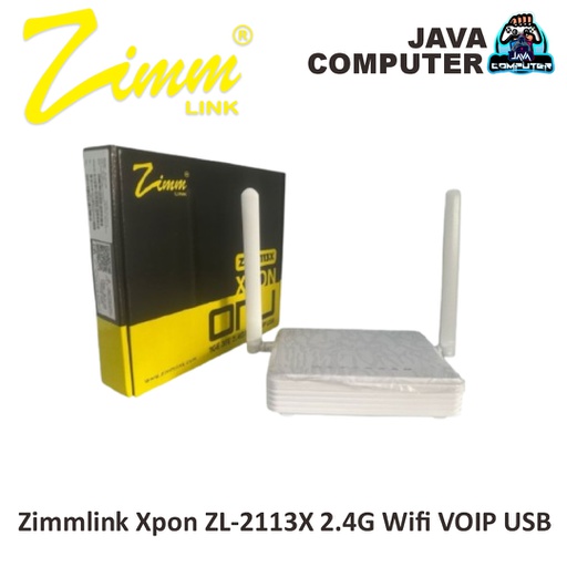 [MODEM-0035] Zimmlink Xpon ZL-2113X 2.4G Wifi VOIP USB+