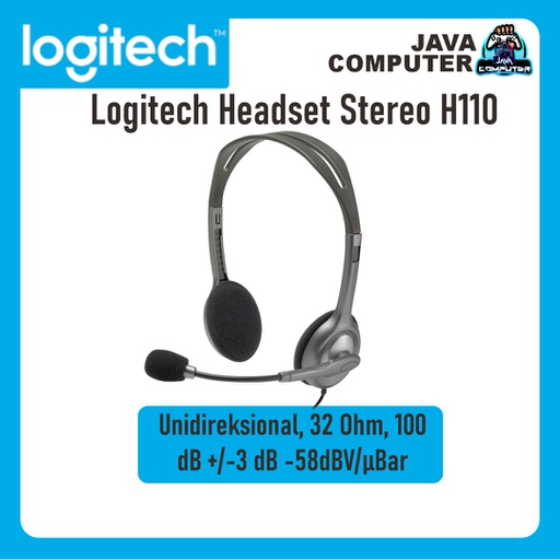 [HSET-0051] Logitech Headset Stereo H110