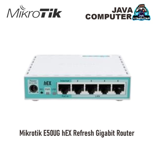 [NET-0496] Mikrotik E50UG hEX Refresh Gigabit Router