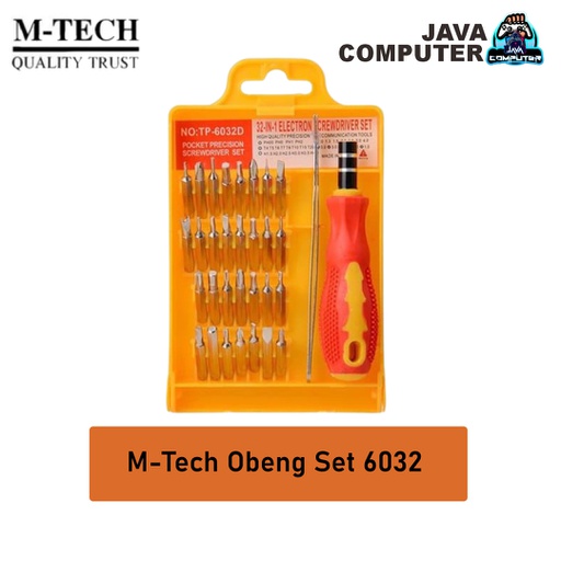 [ACC-0496] M-Tech Obeng Set 6032