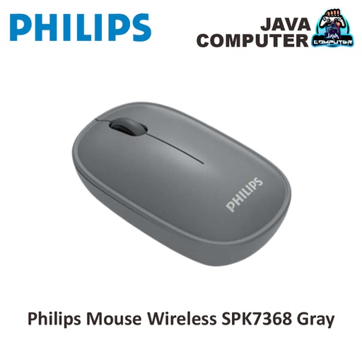 [KEYMO-0167] Philips Mouse Wireless SPK7368 Gray