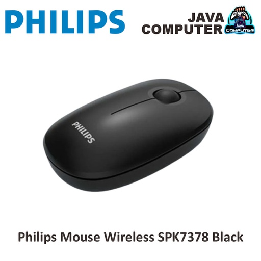[KEYMO-0168] Philips Mouse Wireless SPK7368 Black