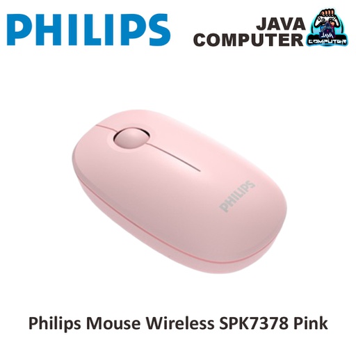 [KEYMO-0169] Philips Mouse Wireless SPK7378 Pink