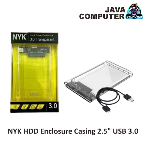 [HDDENC-0031] NYK HDD Enclosure Casing 2.5" USB 3.0 