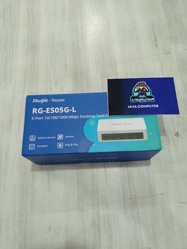 [NET-0515] Ruijie RG-ES05G-L 5 Port Unmanaged Non-PoE Switch