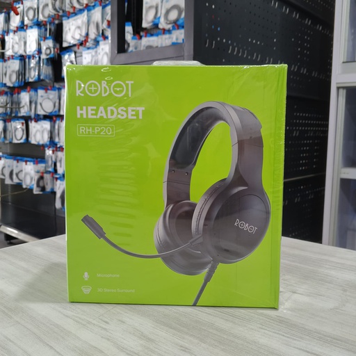 [HSET-0052] Robot Headset RH-P20 Black