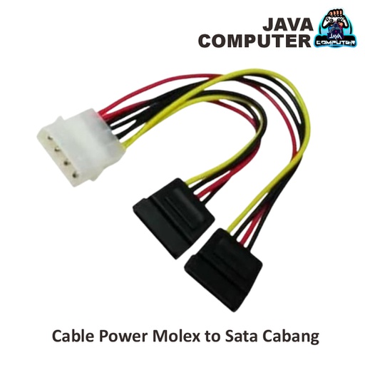 [CBL-0434] Cable Power Molex to Sata Cabang