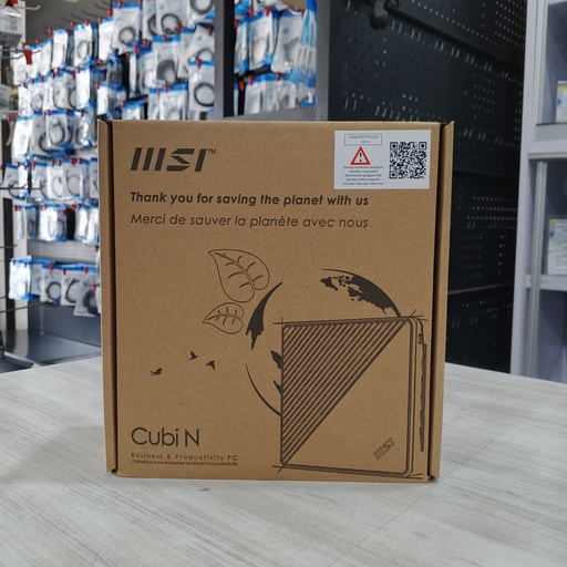 [NUC-0021] MSI MINI PC NUC CUBI N ADL-207BID-BN100XX Intel N100