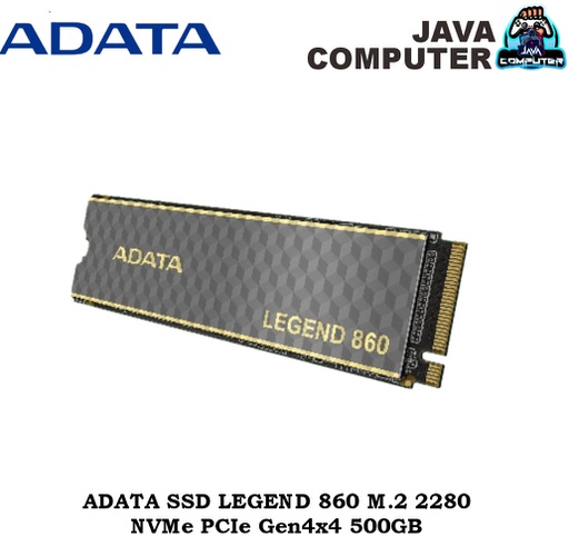 [SSD-0181] ADATA SSD LEGEND 860 M.2 2280 NVMe PCIe Gen4x4 500GB