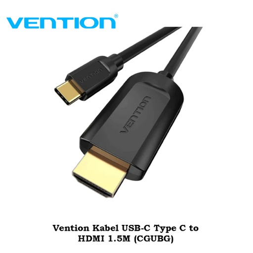 [CBL-0450] Vention Kabel USB-C Type C to HDMI 1.5M (CGUBG)