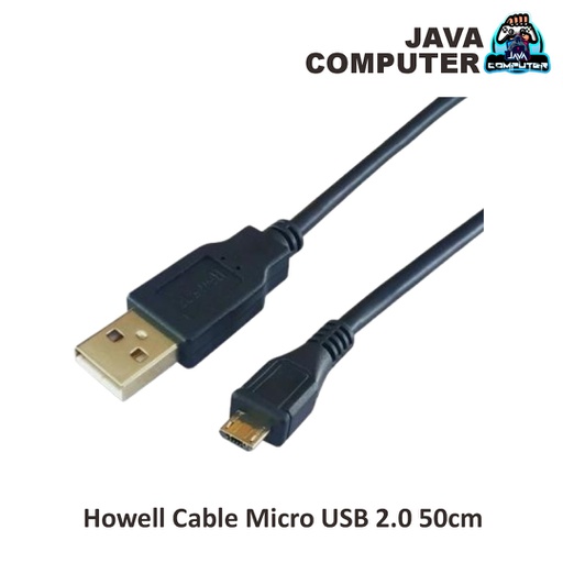 [CBL-0452] Howell Cable Micro USB 2.0 50cm
