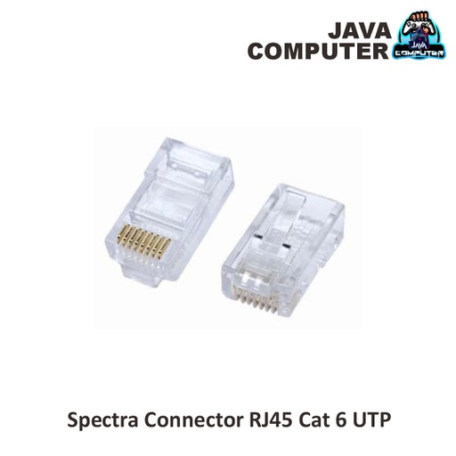 [NET-0579] Spectra Connector RJ45 Cat 6 UTP