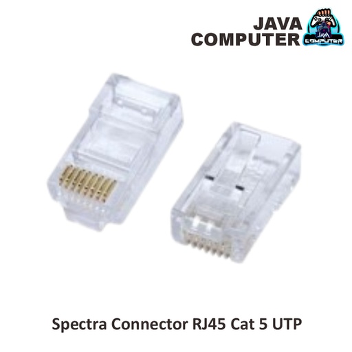 [CBL-0454] Spectra Connector RJ45 Cat 5 UTP
