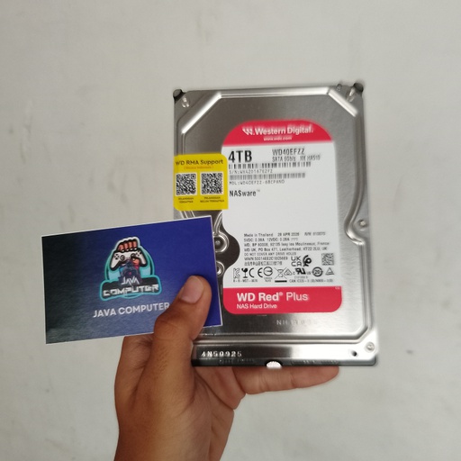 [NAS-0012] WD HD Red Plus 3.5" 4TB