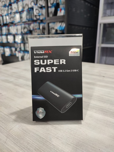 [SSDEXT-0181] VENOMRX SSD External 512GB
