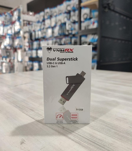 [SSDEXT-0183] VENOMRX SSD External Dual Superstick 512GB