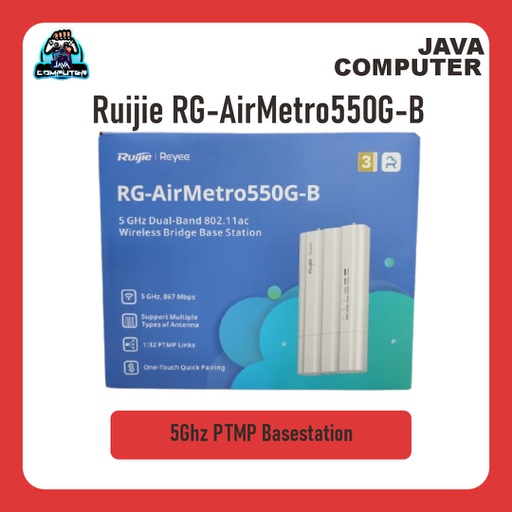 [NET-0586] Ruijie RG-AirMetro550G-B 5Ghz PTMP Basestation