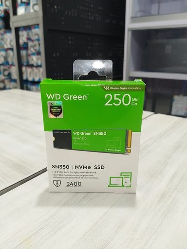[SSD-0188] WD Green SSD NVME M.2 250GB SN350