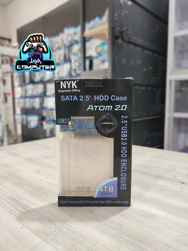 [HDDENC-0033] NYK HDD Enclosure Casing 2.5&quot; USB 2.0