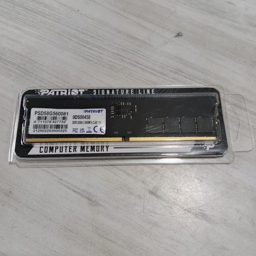[RAM-0120] Patriot Signature Line DDR5 8GB 5600 PSD58G560081