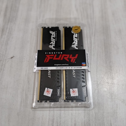 [RAM-0124] Kingston Fury Beast DDR5 16GB (8X2) 5600
