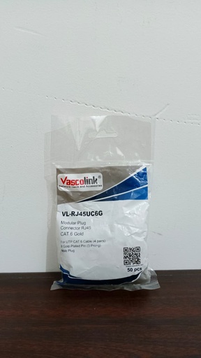 [NET-0611] Vascolink Konektor RJ45 Cat 6