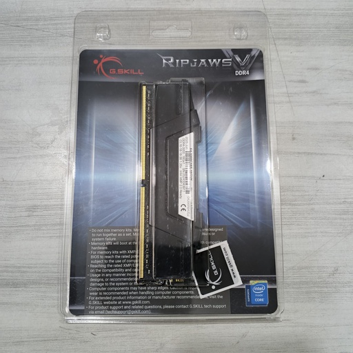 [RAM-0128] G.SKILL F4-3200C16S-16GVK RipjawsV DDR4 16GB 3200