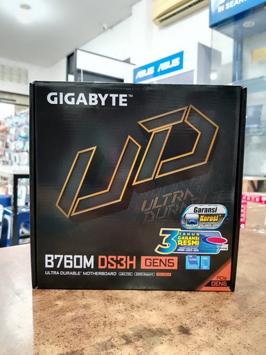 [MOBO-0169] Gigabyte Motherboard B760M DS3H GEN5 DDR5 LGA 1700