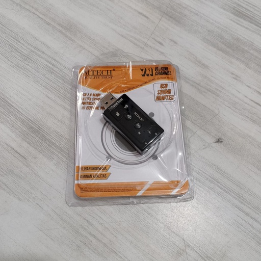 [ACC-0529] USB Sound Card 7.1 External Audio Adapter