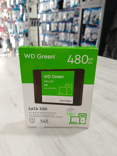 [SSD-0202] WD Green SSD SATA 480GB
