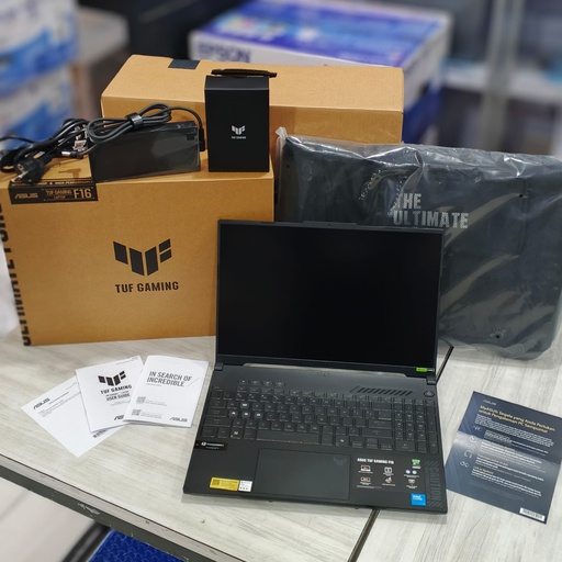 [LAPTOP-1086] Asus TUF F16 FX607VU-I545J6M-HM/Intel Core i5-210H/16GB/512GB SSD/RTX4050 6GB/W11+OHS+M365B/16.0" WUXGA/Mecha Grey (BAG+MOUSE)