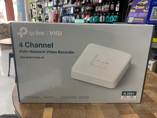 [CCTV-0225] TP-Link NVR VIGI NVR1104H-4P 4 Channel POE 53W Speaker