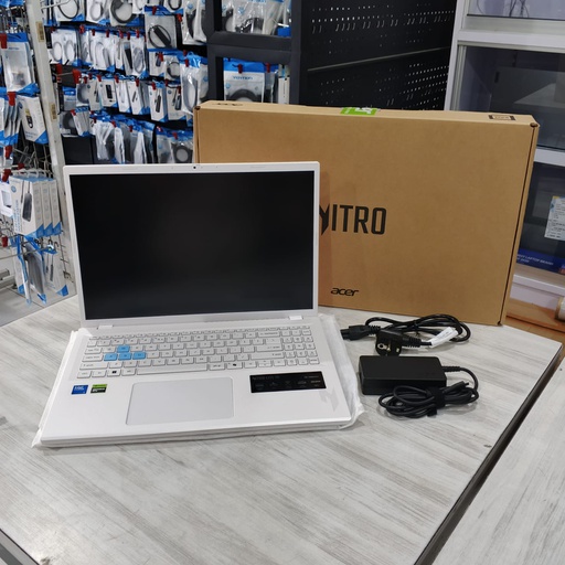 [LAPTOP-1098] Acer Nitro Lite NL16-71G-506C/Intel Core 5 210H/16GB/512GB SSD/RTX3050 6GB/16.0" WUXGA/Win 11 Home+OHS+M365B/Pearl White (BAG)