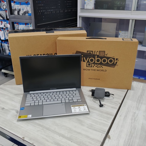 [LAPTOP-1101] Asus Vivobook Go 14 E1404GA-FHD3853M Intel Core i3-N305/8GB/512GB SSD/14.0″ FHD/W11+OHS+M365/Cool Silver (BAG)