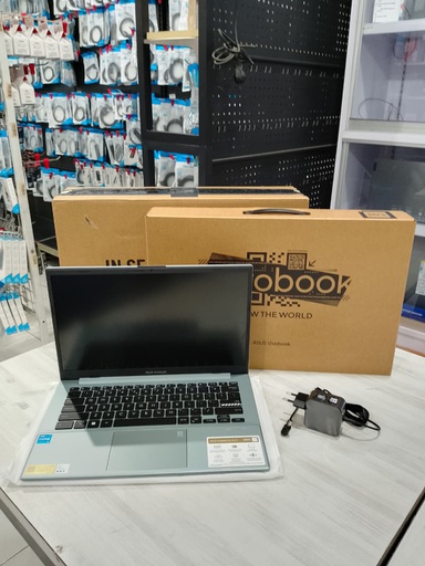 [LAPTOP-1103] Asus Vivobook Go 14 E1404GA-FHD3822M Intel Core i3-N305/8GB/256GB SSD/14.0″ FHD/W11+OHS+M365B/Grey Green (BAG)