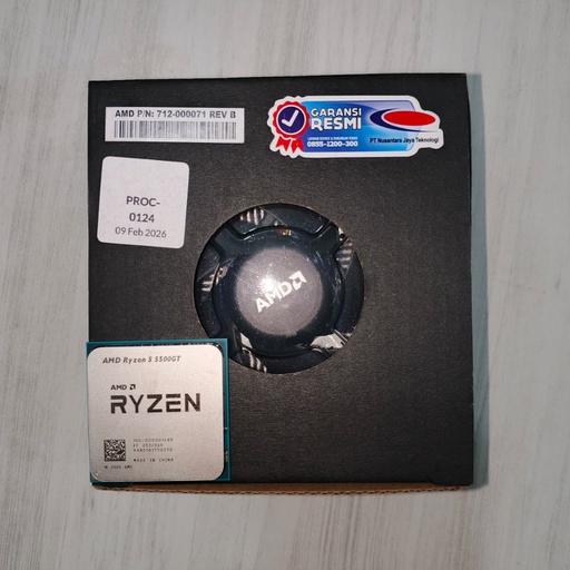 [PROC-0124] AMD Ryzen 5 5500GT Tray + Fan