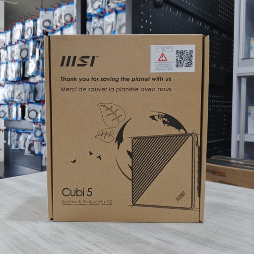 [NUC-0026] MSI MINI PC NUC CUBI 5 1M-453BID-B5120UXX i5-120U