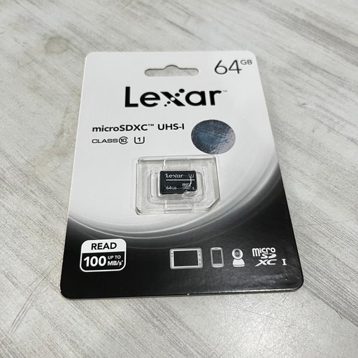 [MC-0062] Lexar MicroSDXC 64GB 100Mbps Class 10