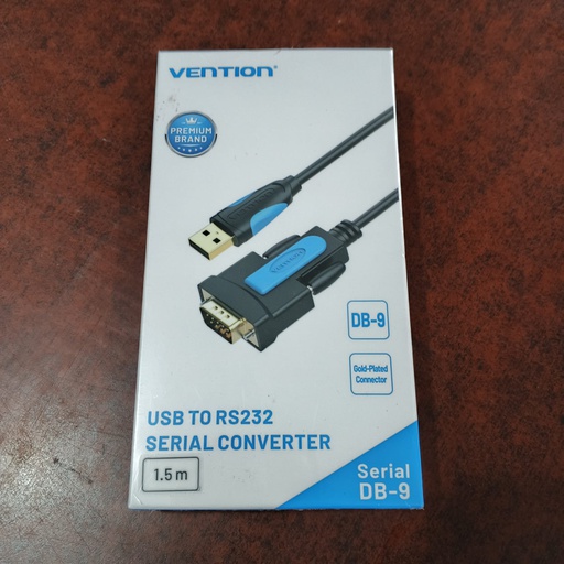 [CBL-0467] Vention Kabel USB to DB9 RS232 Serial 1.5M (VAS-C02-B150)