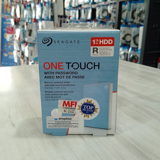 [HDEXT-0046] Seagate HDD One Touch 1TB Blue