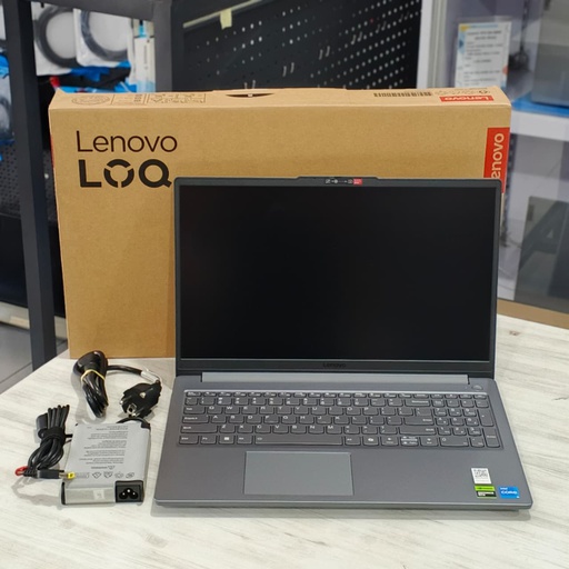[LAPTOP-1116] Lenovo LOQ 15IAX9E 83LK00EHID Intel Core i5 12450HX/16GB/512GB/RTX3050 6GB/W11+OHS+M365B/15.6" FHD/Luna Grey (BAG)