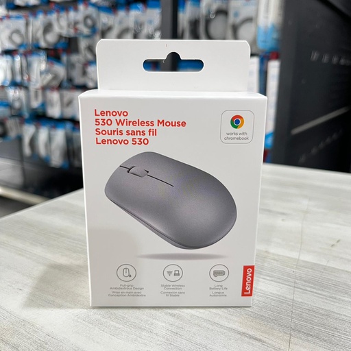 [KEYMO-0201] Lenovo Mouse 530 Wireless Platinum Grey