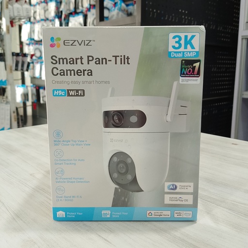 [CCTV-0228] Ezviz CS-H9C Dual Lens 5MP+5MP 3K IP Camera Outdoor