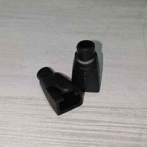 [CBL-0475] Vention Karet Plug Strain Relief Boot RJ45 Black (IODB0)