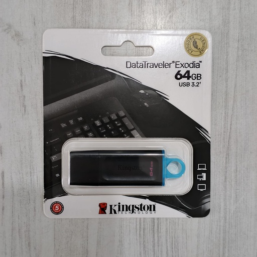 [FD-0115] Kingston FD DataTraveler Exodia 64GB USB 3.2 Gen 1