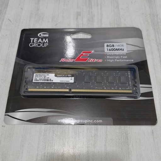 [RAM-0143] Team Elite DDR3 8GB 1600