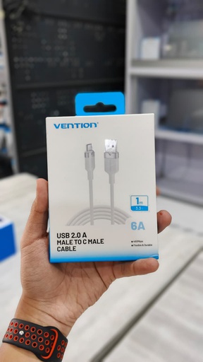 [CBL-0485] Vention Kabel Data USB Type C 2.0 Fast Charging for Android 1M White (CTOWF)