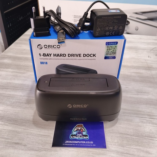 [HDDENC-0035] Orico HDD Docking Single Bay USB 3.2 Gen1 w/ UASP &amp; TRIM DD18C3